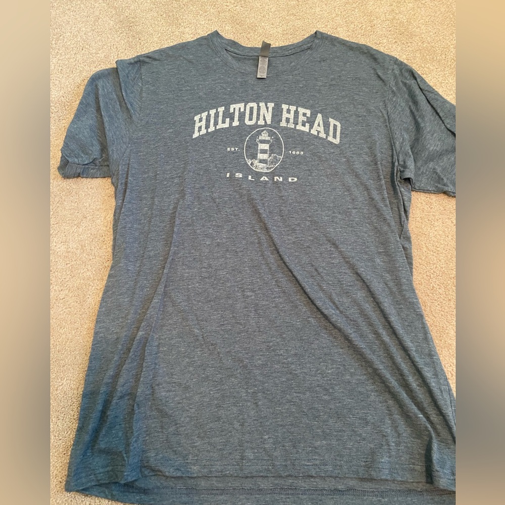 Grey Hilton Head Island xLarge Shirt